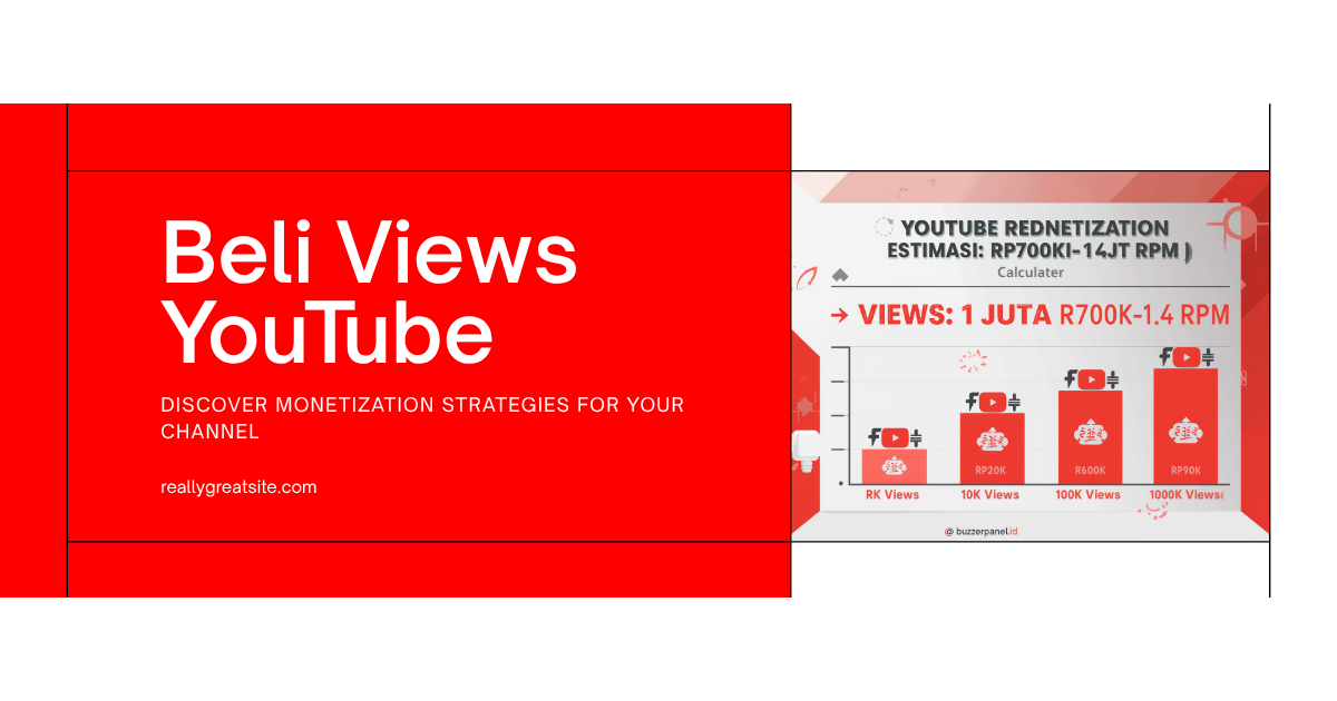 Strategi Aman Menggunakan Views Berbayar untuk Akselerasi Channel YouTube