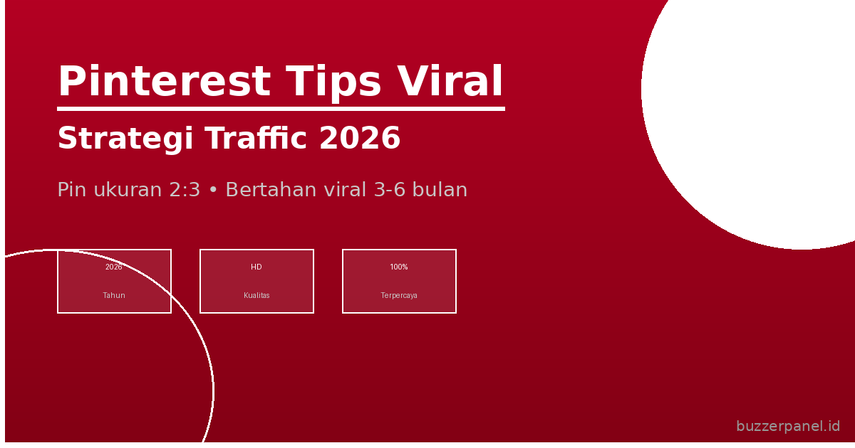 strategi pinterest viral traffic indonesia 2026