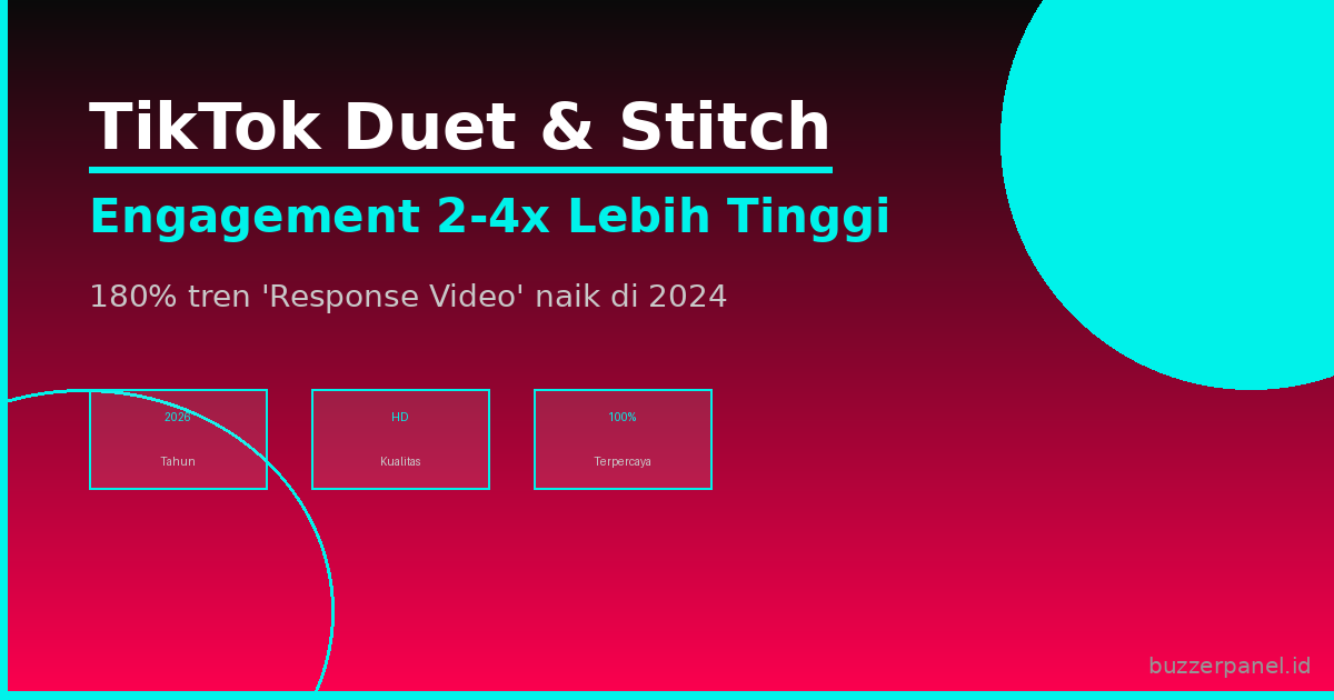 cara duet stitch tiktok viral indonesia 2026