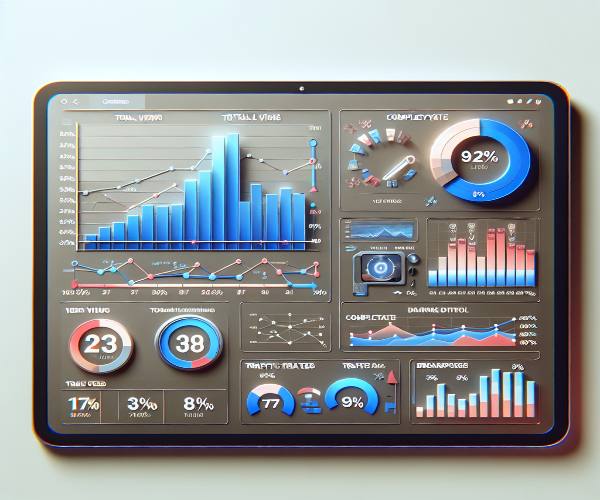 TikTok Analytics menampilkan detail views dan watch time