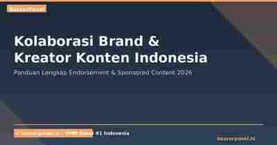 Panduan Kolaborasi Brand dengan Kreator Konten Indonesia: Deal, Rate Card & Kontrak 2026