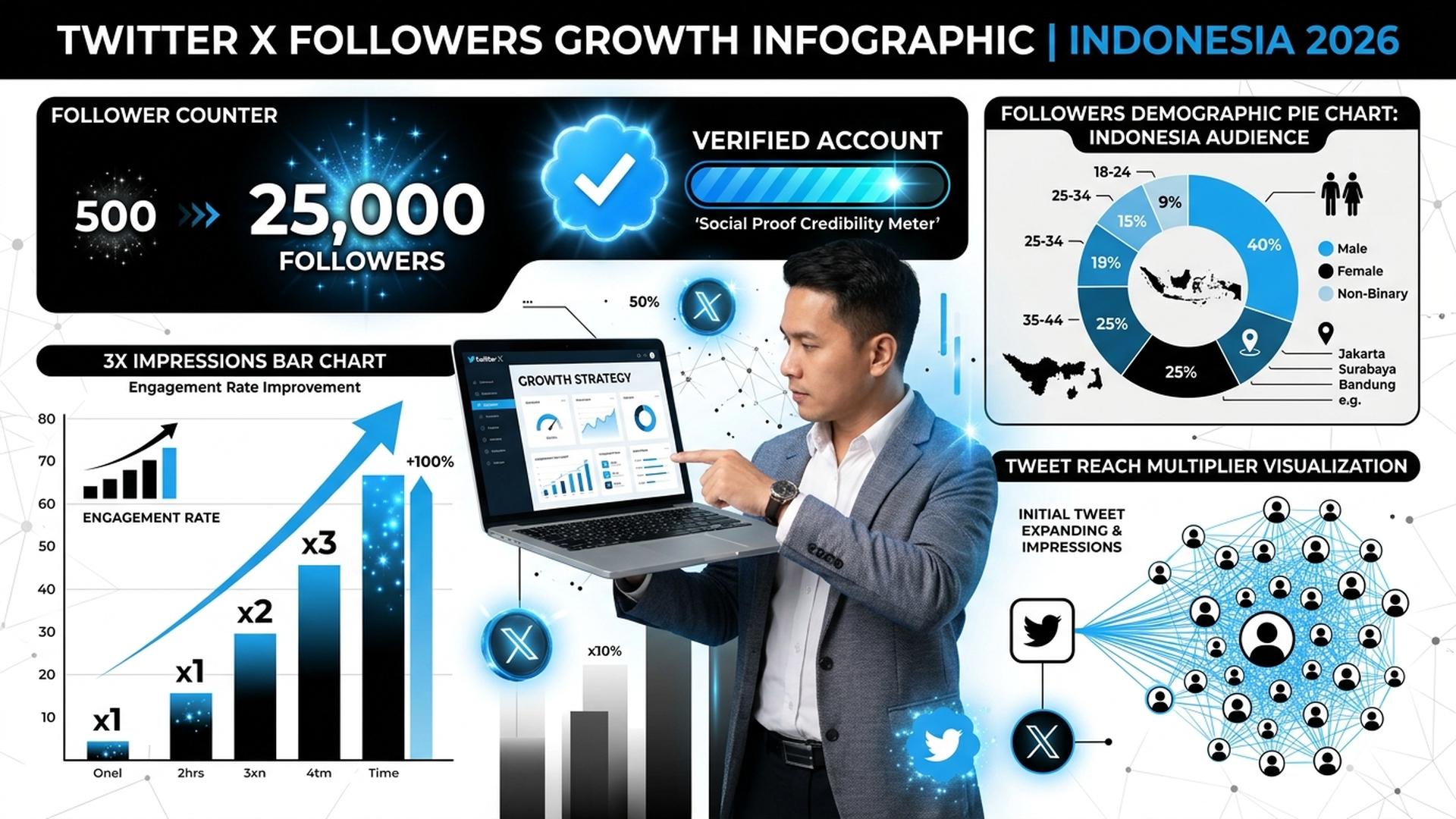 Beli Followers Twitter X Indonesia 2026: Boost Kredibilitas & Jangkauan Organik