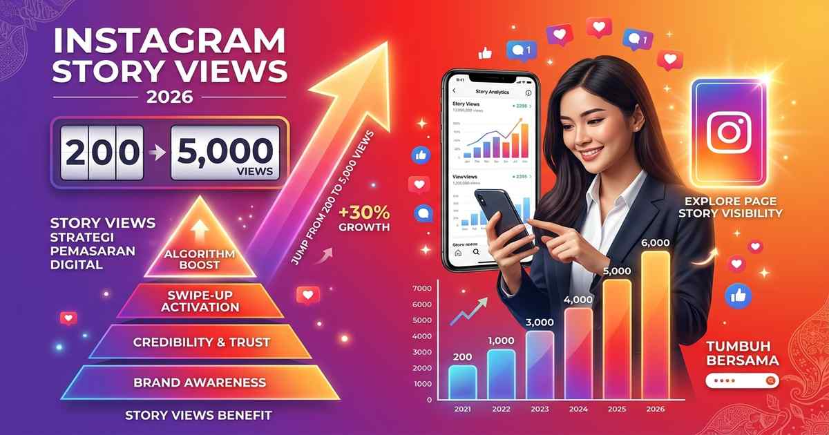 Beli Views Story Instagram Indonesia 2026: Cara Cepat Viral & Tingkatkan Kredibilitas