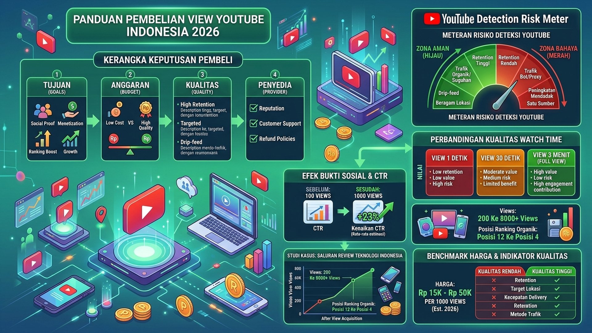 Beli Views YouTube Indonesia 2026: Panduan Aman dan Cara Memilih Jasa Terpercaya