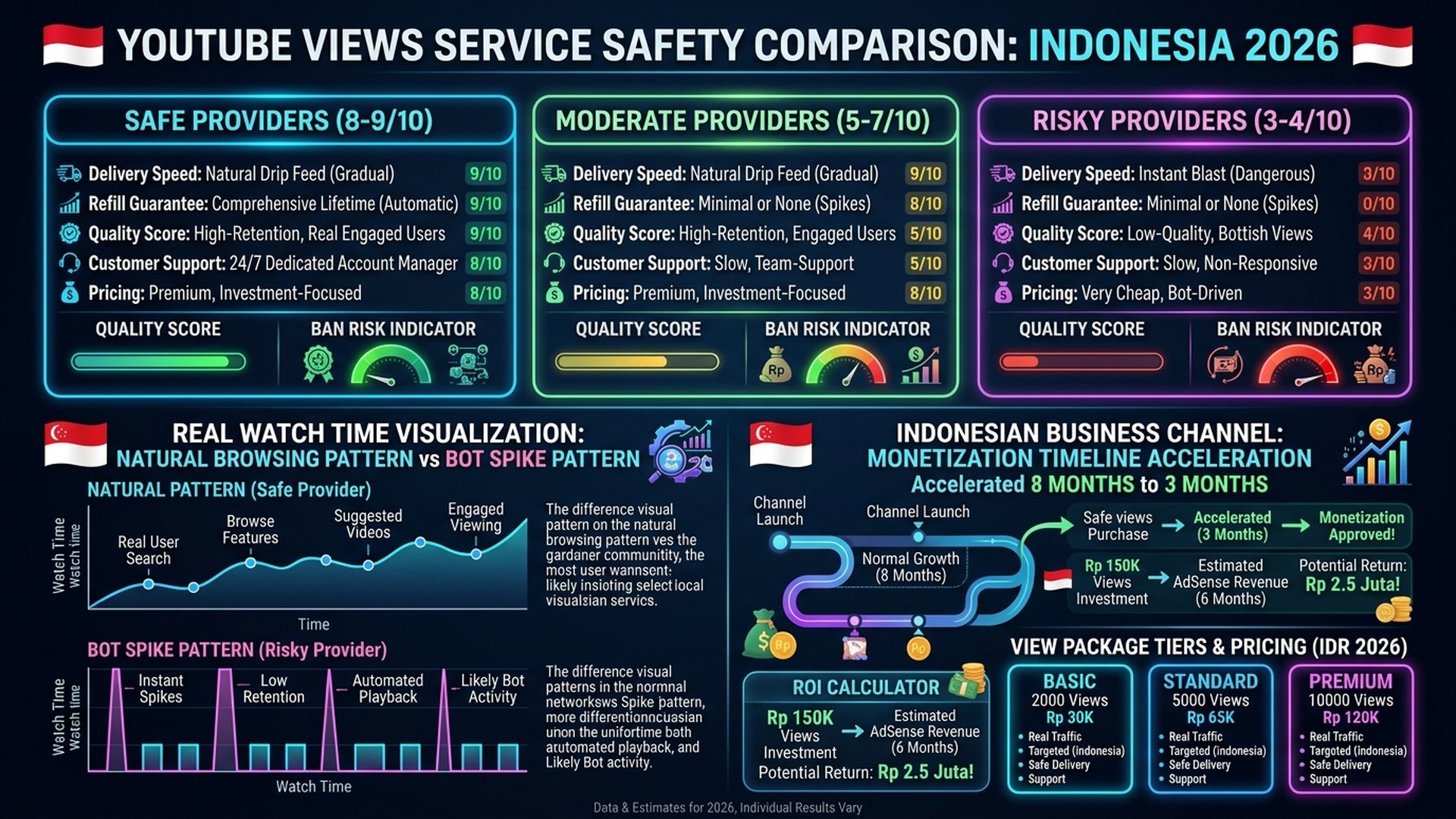 cara memilih jasa views youtube terpercaya Indonesia anti banned
