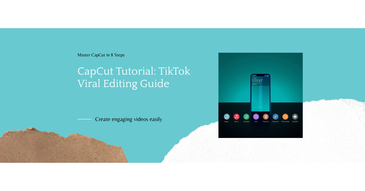 Tutorial CapCut edit TikTok viral step by step