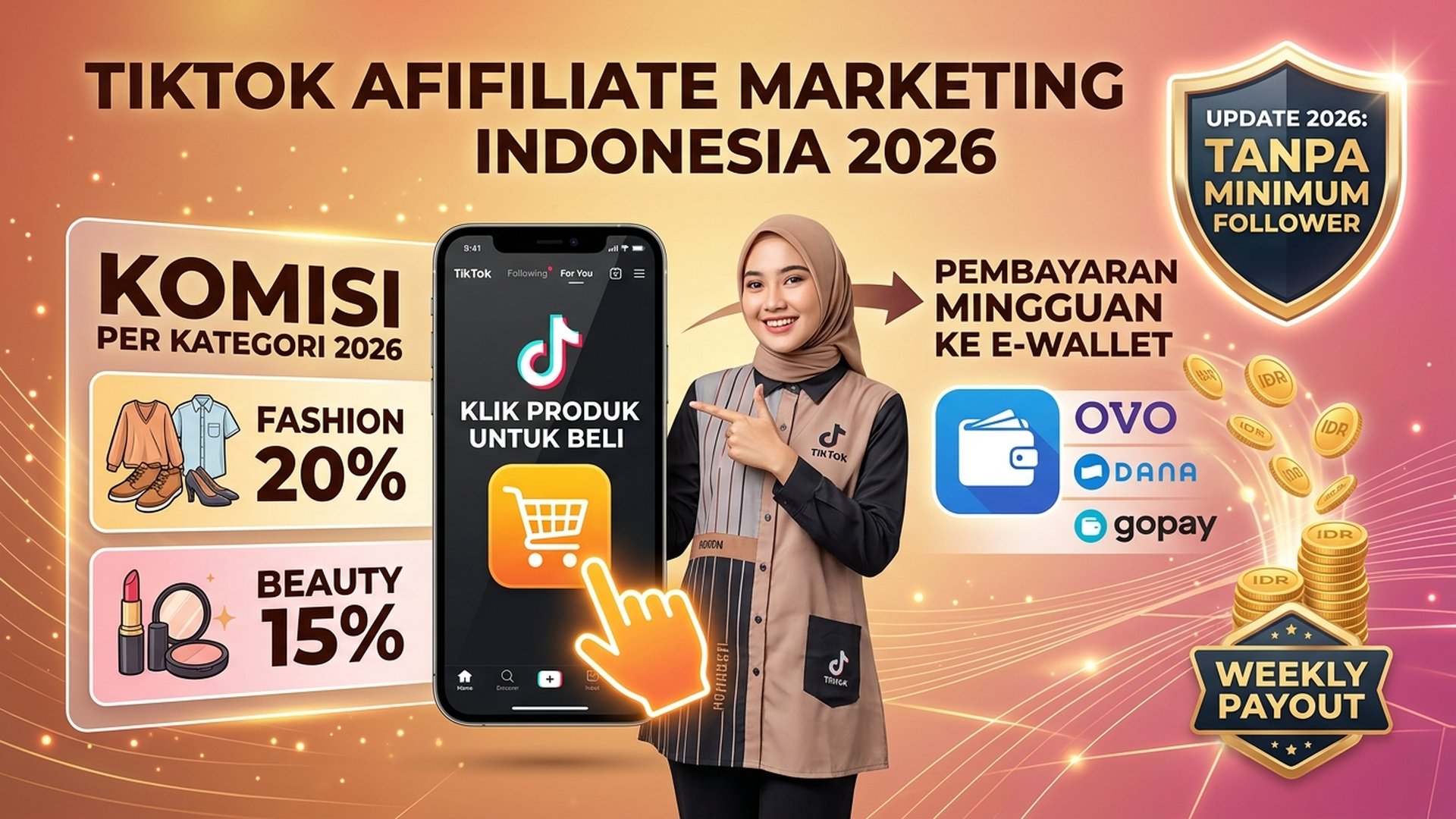 Cara Dapat Uang Dari Tiktok Affiliate 2026