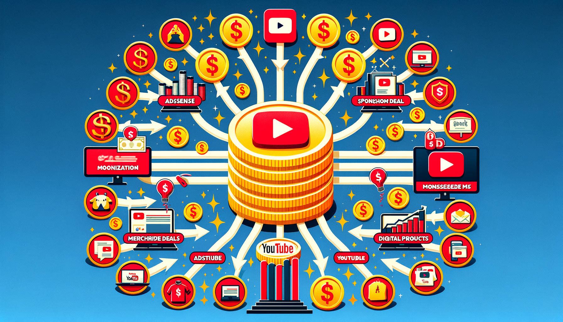 Sumber penghasilan YouTuber Indonesia 2026