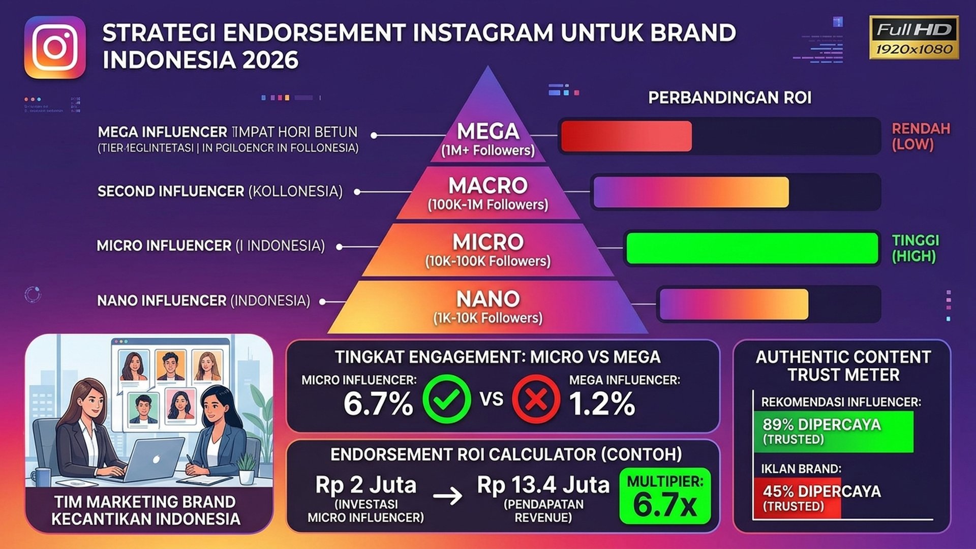 Cara Endorse Instagram untuk Brand dan Bisnis di Indonesia 2026: Panduan Lengkap