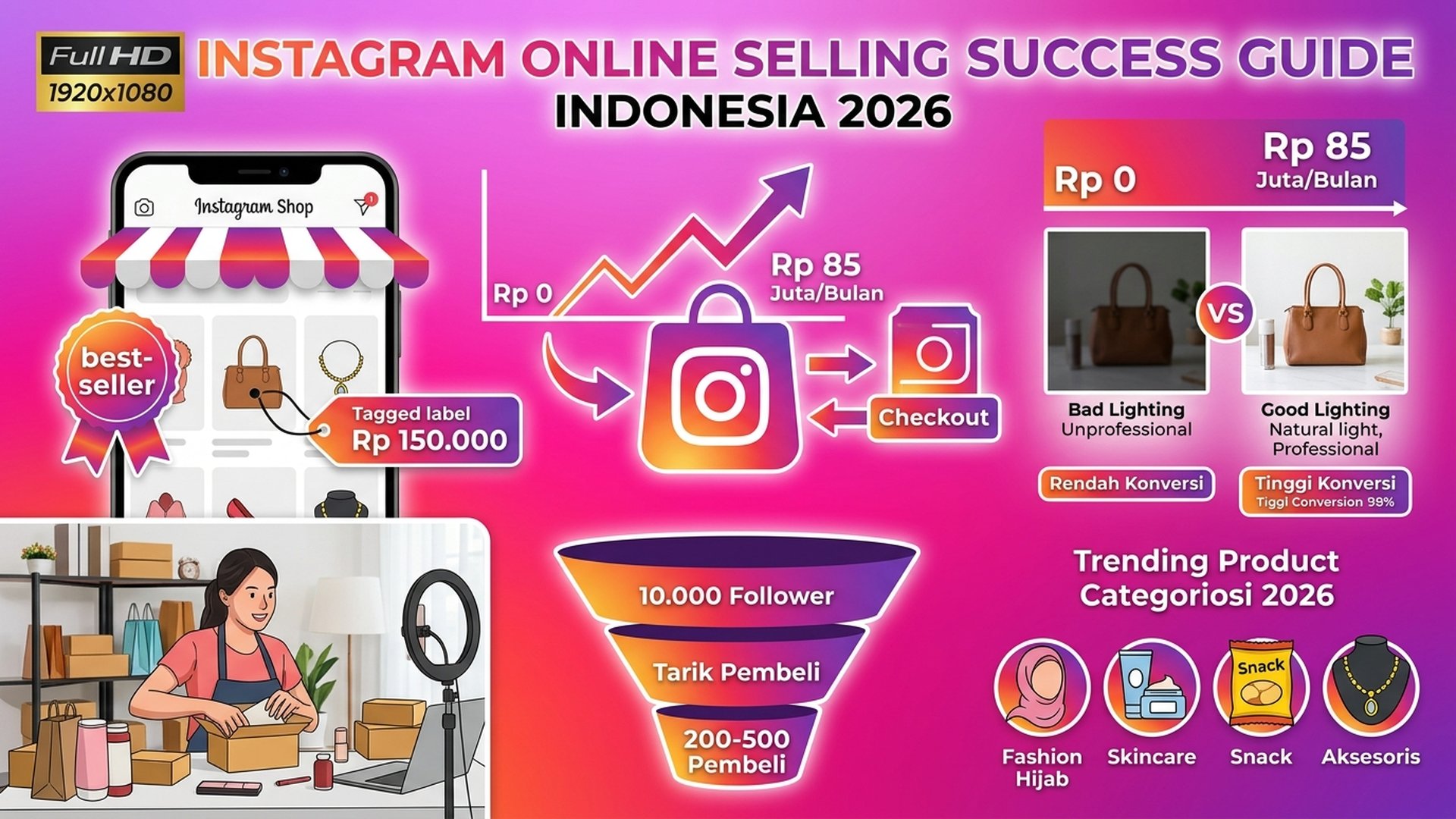 Cara Jualan Online di Instagram Laku Keras 2026: Panduan Lengkap untuk UMKM
