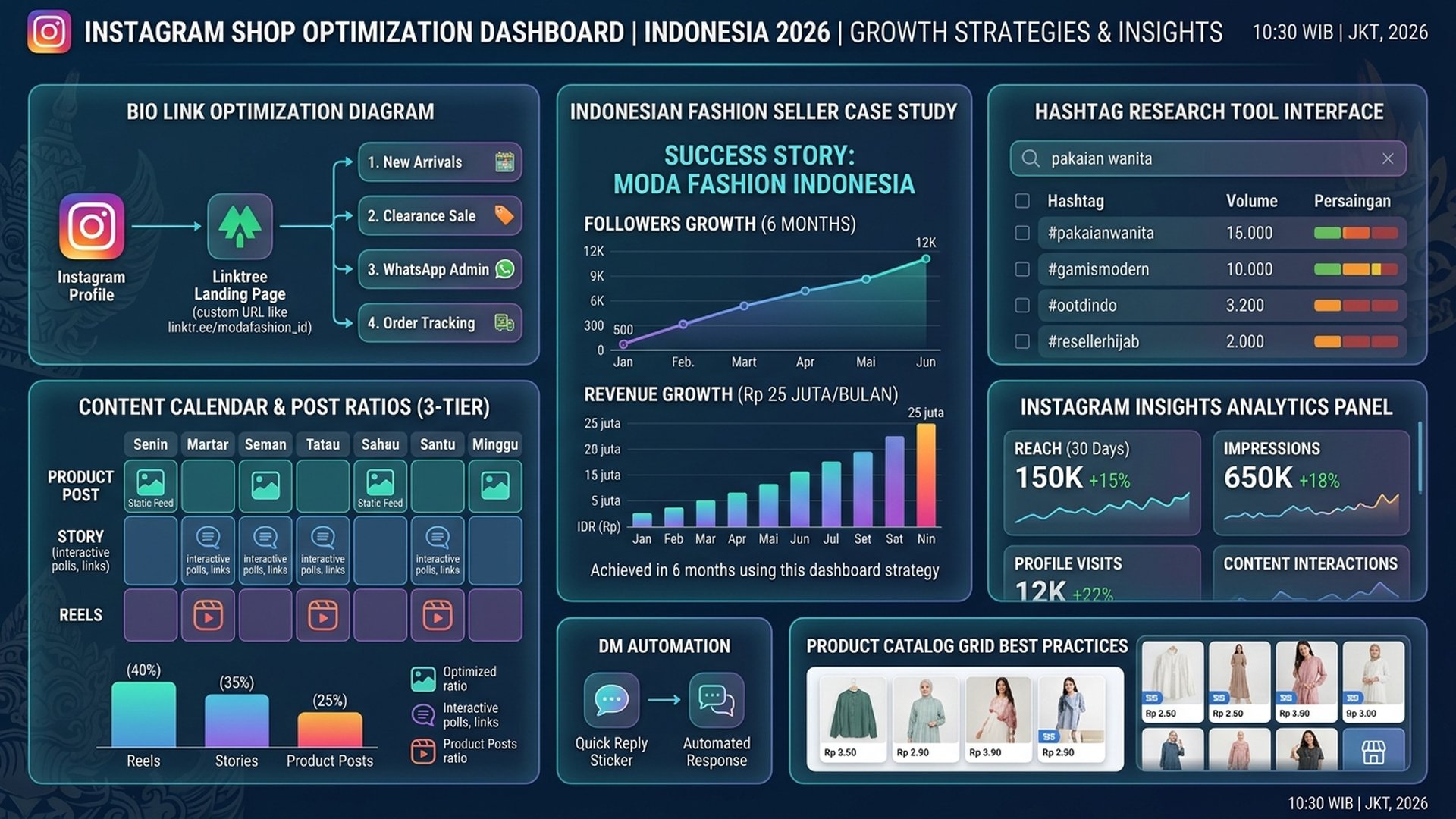strategi konten Instagram untuk jualan online UMKM Indonesia laku keras