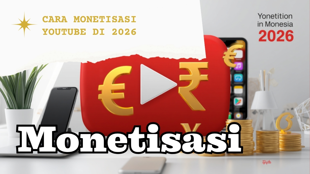 Cara Monetisasi YouTube Indonesia 2026: Panduan Lengkap untuk Pemula