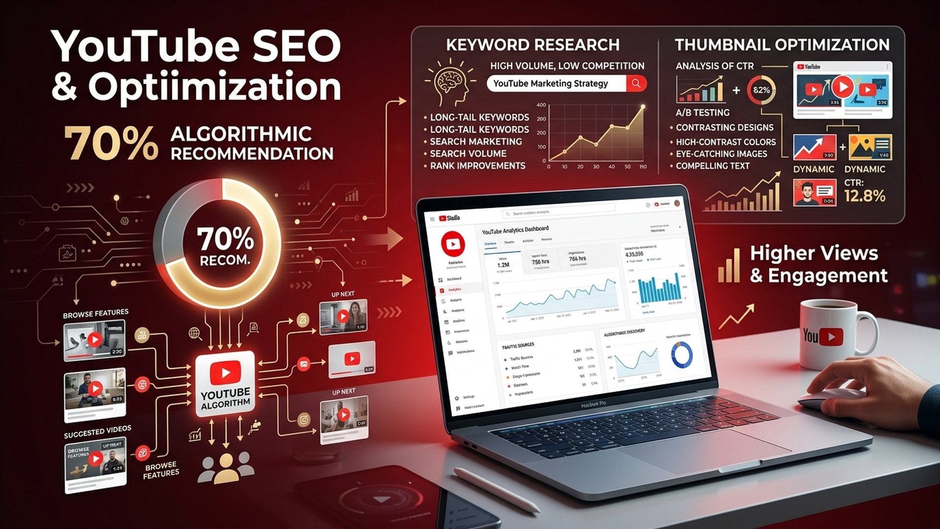 Optimasi YouTube 2026 - End Screen dan Playlist Strategy Strategi optimasi YouTube 2026 untuk meningkatkan views organik dengan end screen dan playlist