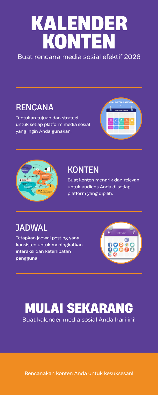 Cara Membuat Content Calendar Media Sosial yang Efektif 2026