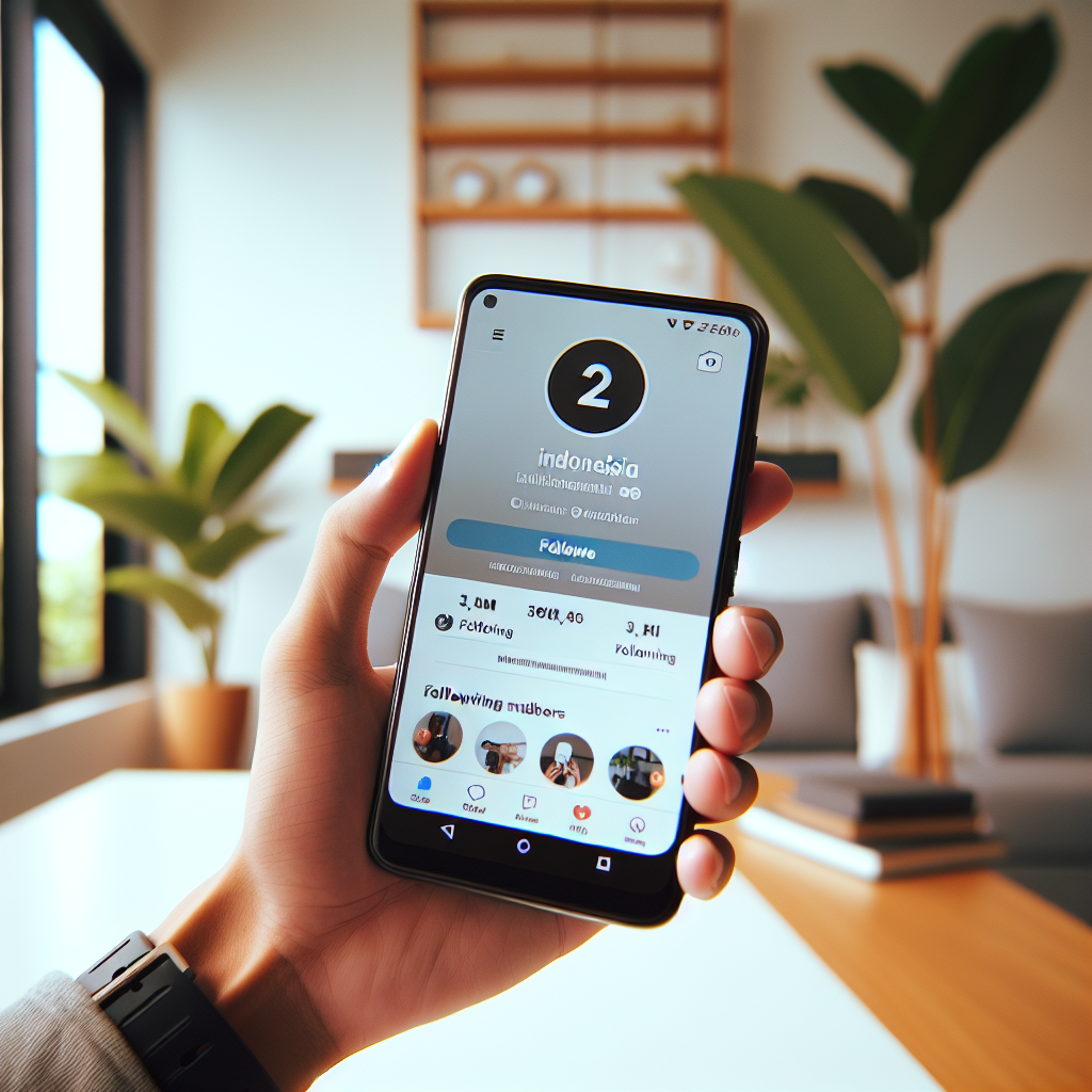 Akun TikTok dengan followers real dan aktif