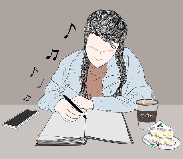 person typing smartphone caption