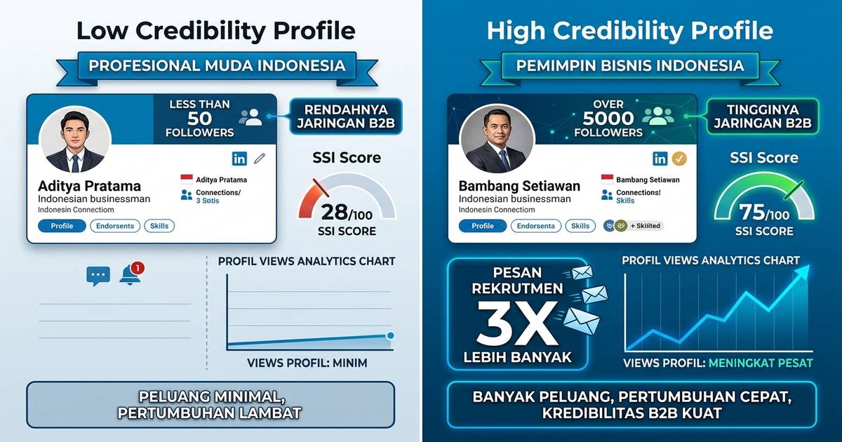 Jasa Followers LinkedIn Indonesia 2026: Boost Kredibilitas & Peluang Karir