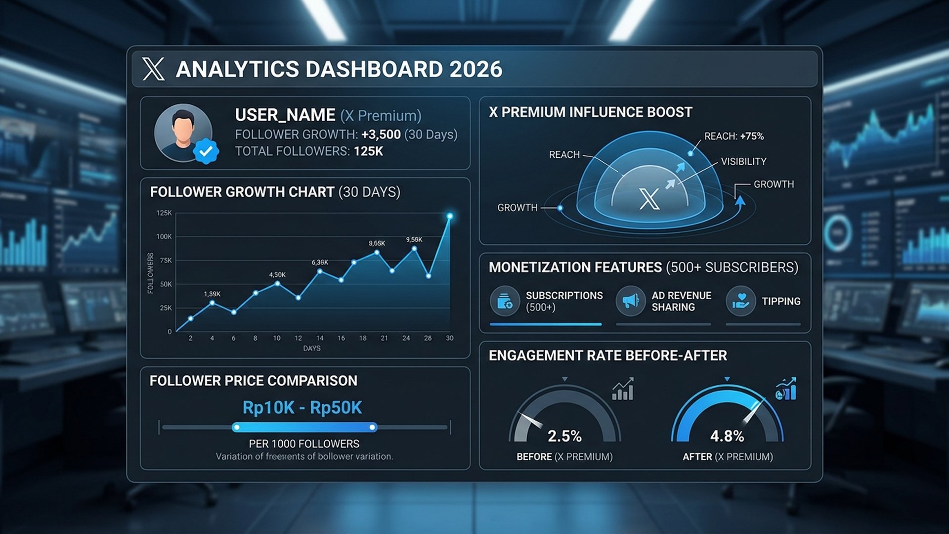 Tips optimasi akun Twitter X setelah tambah followers untuk engagement maksimal 2026