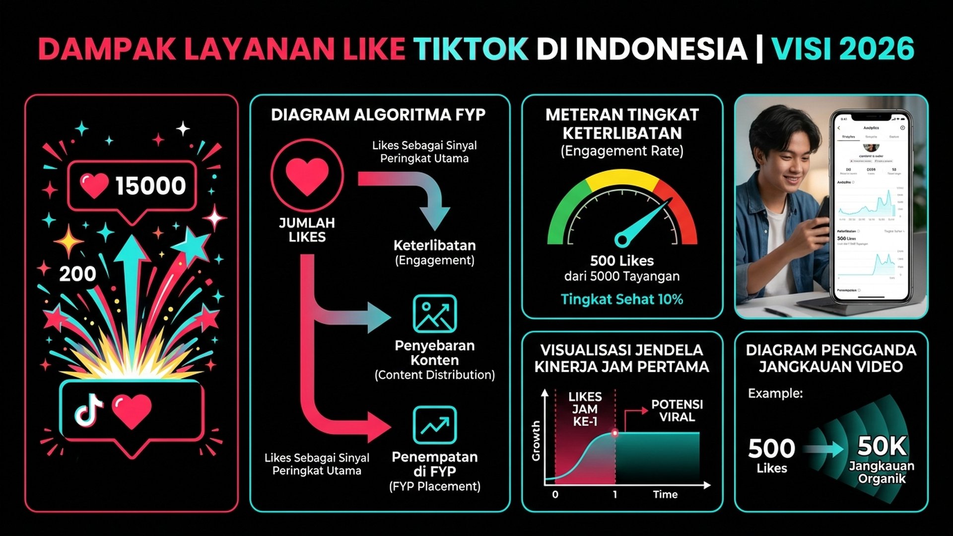 Jasa Like TikTok Indonesia 2026: Boost Engagement dan Raih FYP Lebih Cepat