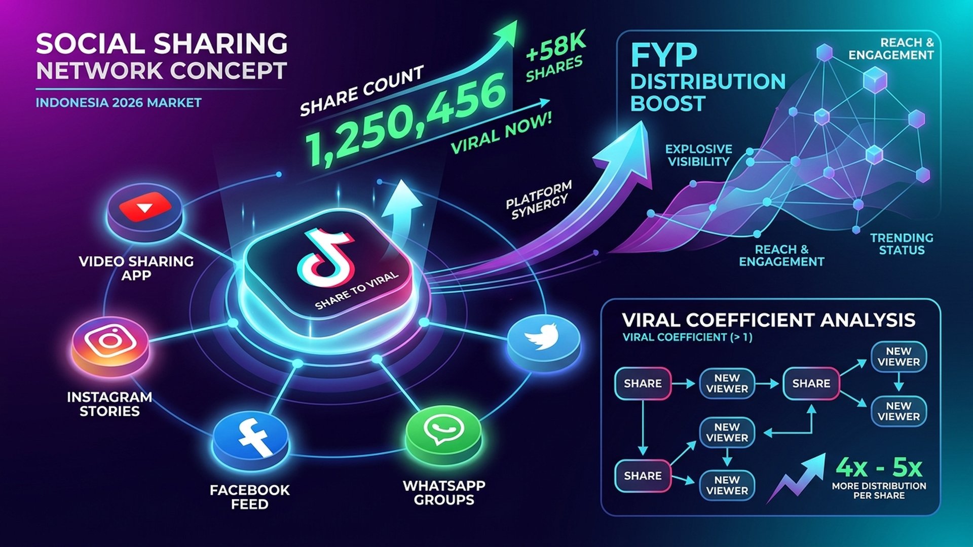 Jasa Share Tiktok Indonesia 2026
