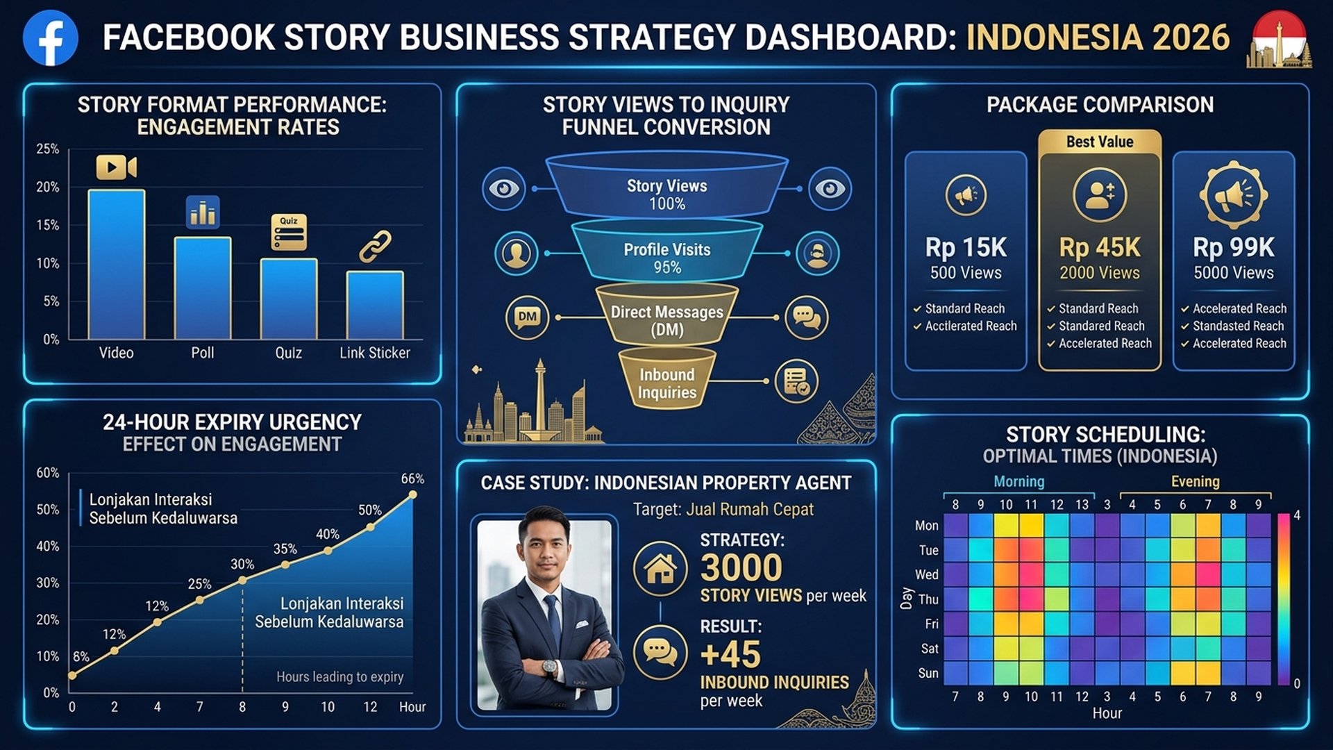 Strategi Facebook Story untuk Bisnis Indonesia 2026 cara boost tayangan story Facebook bisnis Indonesia 2026