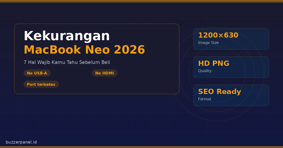 Perbandingan fitur MacBook Neo vs MacBook Air M4 - kekurangan dan kelebihan