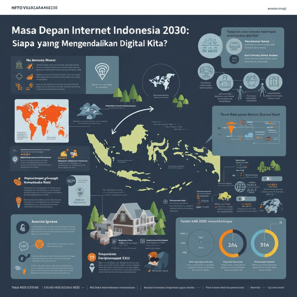 Masa Depan Internet Indonesia 2030: Siapa yang Akan Mengendalikan Digital Kita?