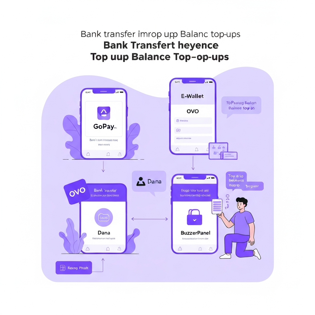 Cara Top Up Saldo BuzzerPanel 2026: Semua Metode Pembayaran Tersedia