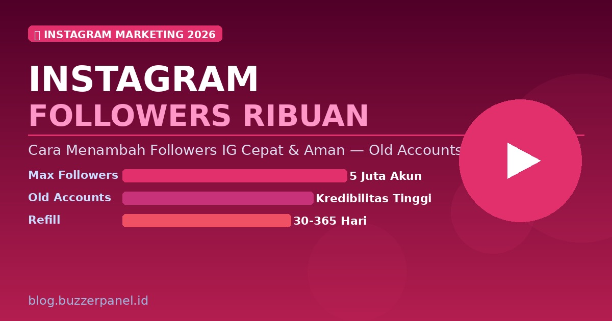 Cara Menambah Followers Instagram Ribuan dalam Sehari: Panduan Lengkap 2026