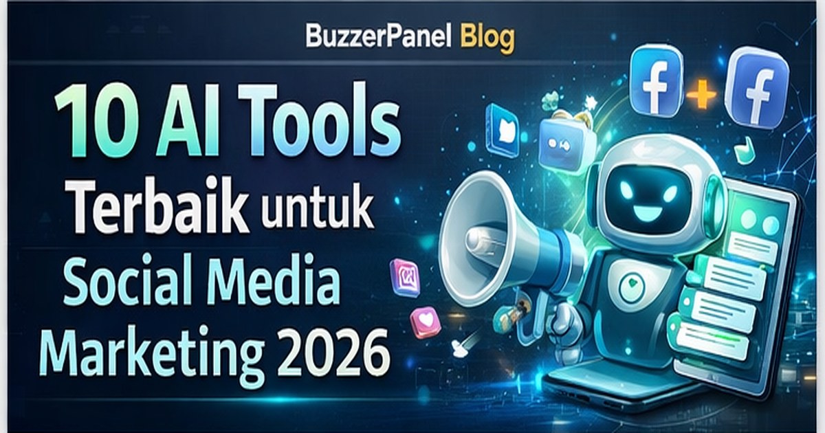 10 AI Tools Terbaik untuk Social Media Marketing 2026