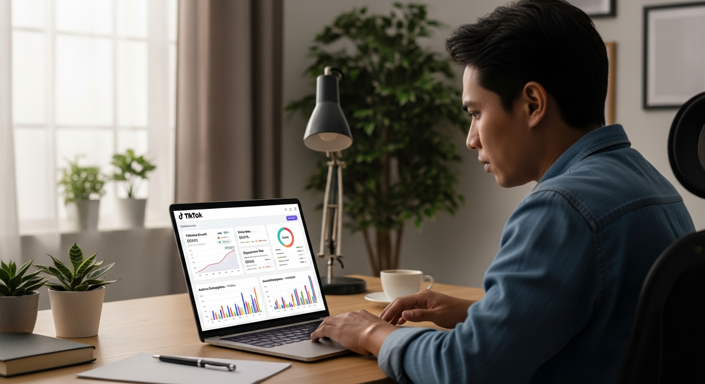TikTok analytics dashboard untuk UMKM Indonesia