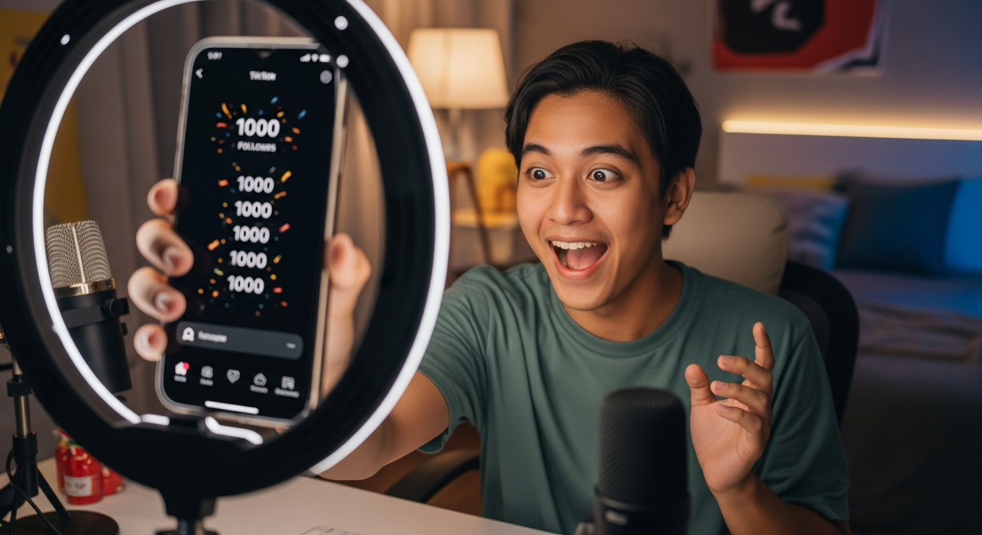 Cara Dapat 1000 Followers TikTok Pertama: Panduan Lengkap untuk Pemula 2026