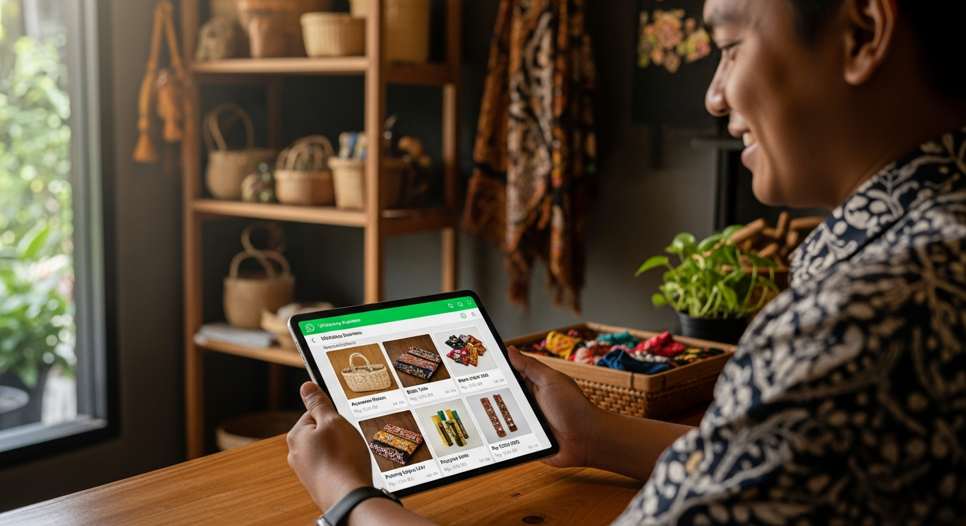 Mengelola katalog produk WhatsApp untuk UMKM