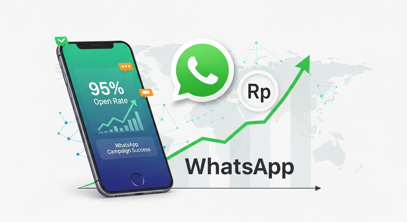 Statistik pertumbuhan WhatsApp marketing 2026