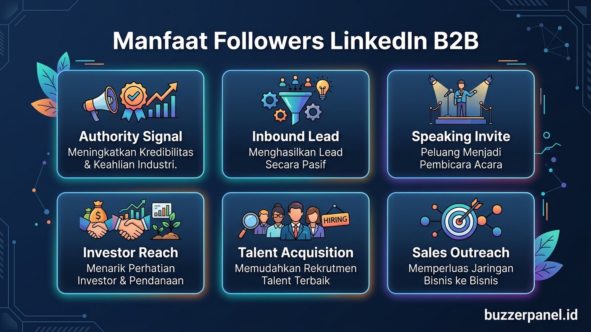 Strategi konten founder dengan followers linkedin untuk inbound lead B2B