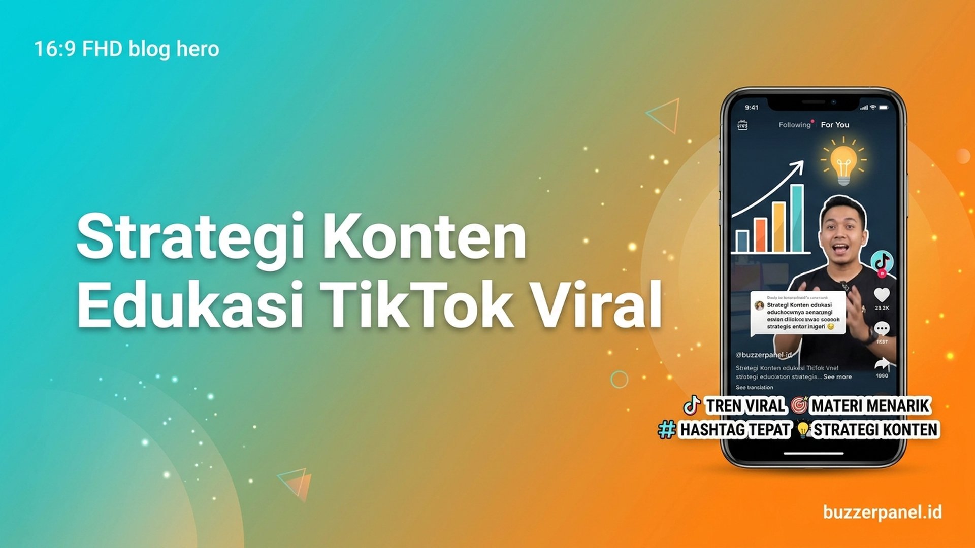 Strategi Konten Edukasi TikTok Viral 2026: 7 Format + Hook 3 Detik
