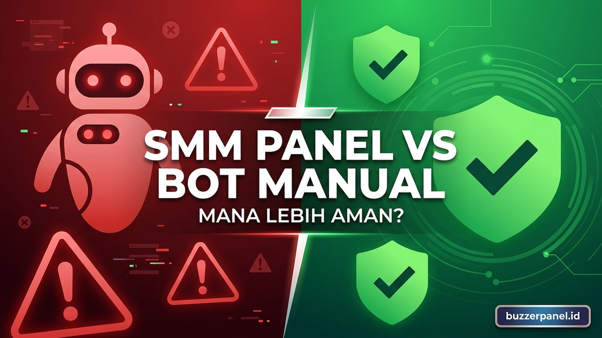 SMM Panel vs Bot Manual: Mana Lebih Aman & ROI Lebih Tinggi 2026? (Komparasi Lengkap)