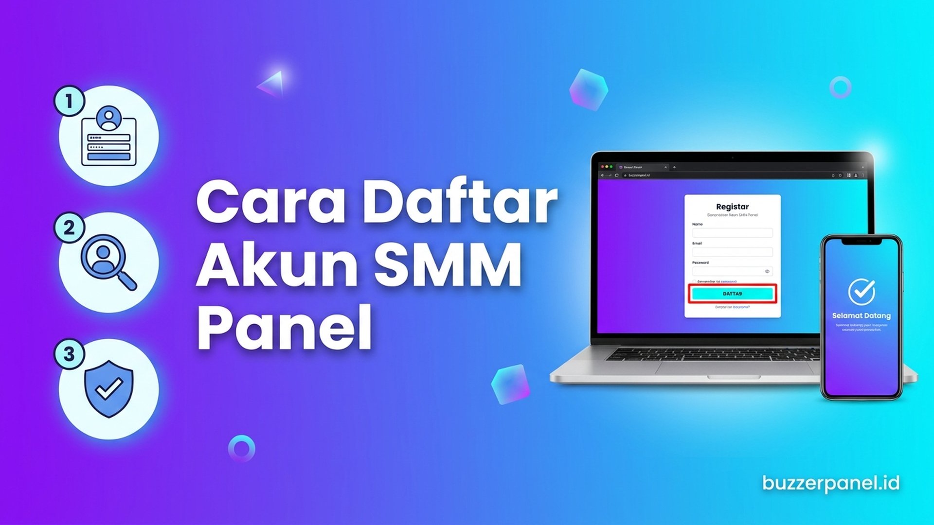 Cara Daftar Akun SMM Panel Buzzerpanel.id: 5 Langkah Pemula 2026
