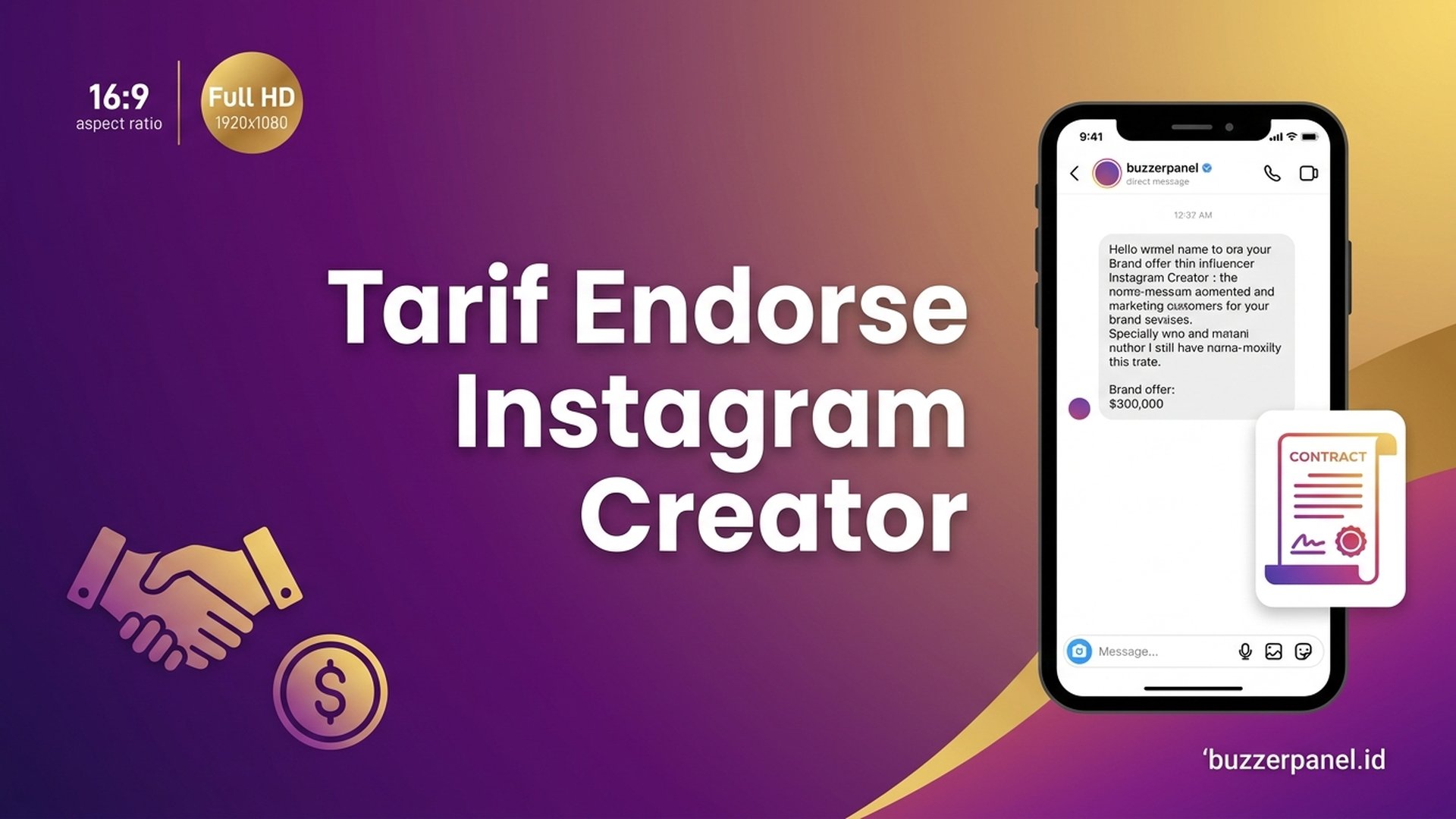 Cara Endorse Instagram Tarif Creator 2026: 5 Tier Pricing