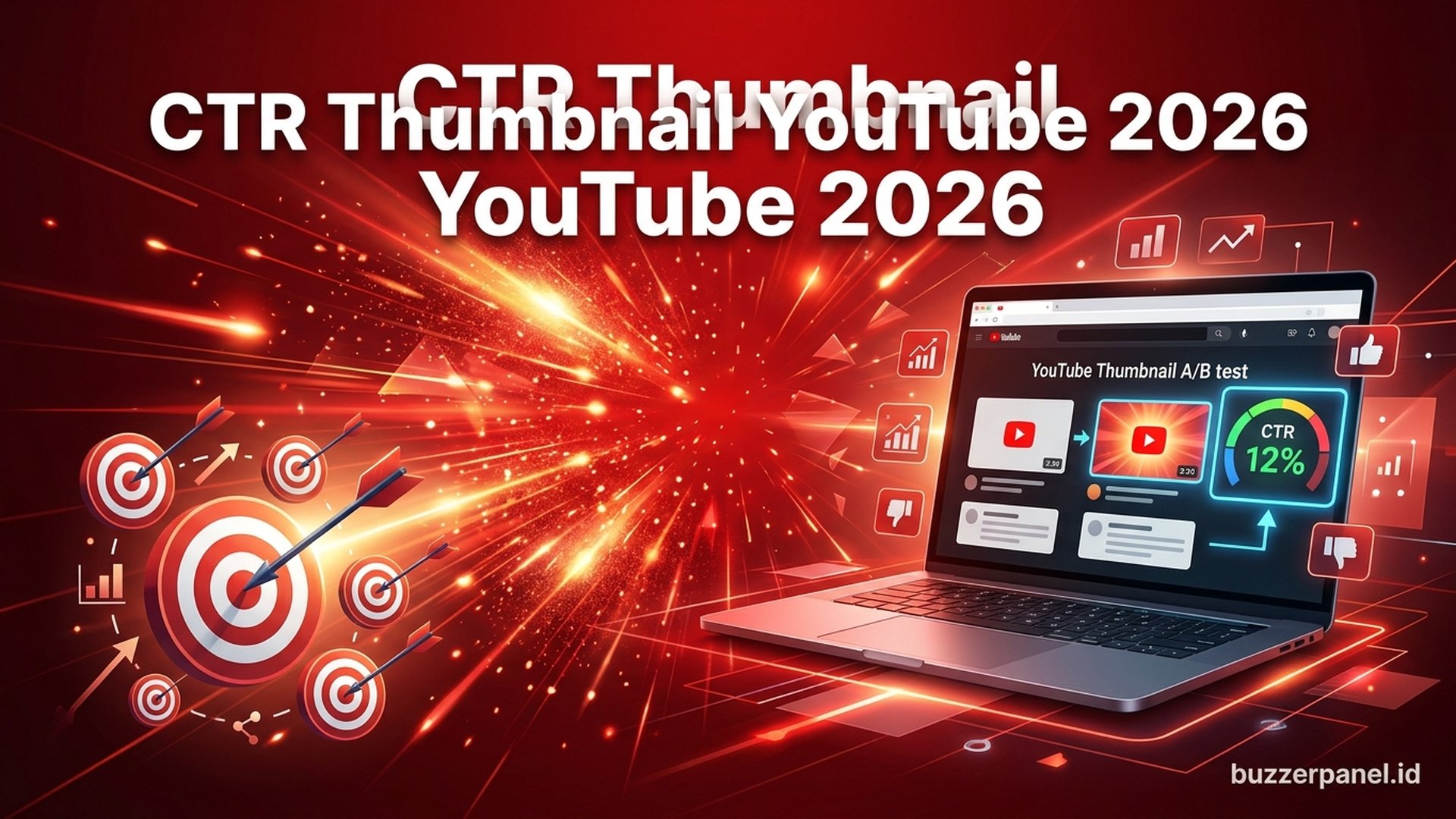Cara Meningkatkan CTR Thumbnail YouTube 2026: 6 Elemen Anatomi 10%+