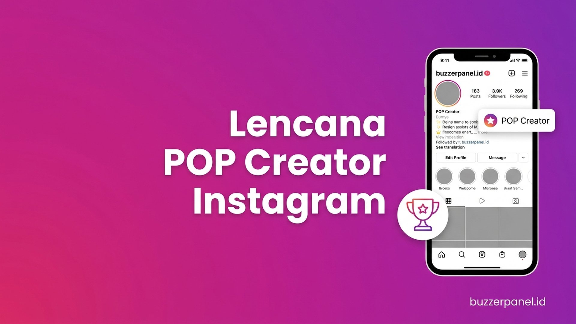 Cara Dapat Lencana POP Creator Instagram 2026: 6 Syarat Lengkap
