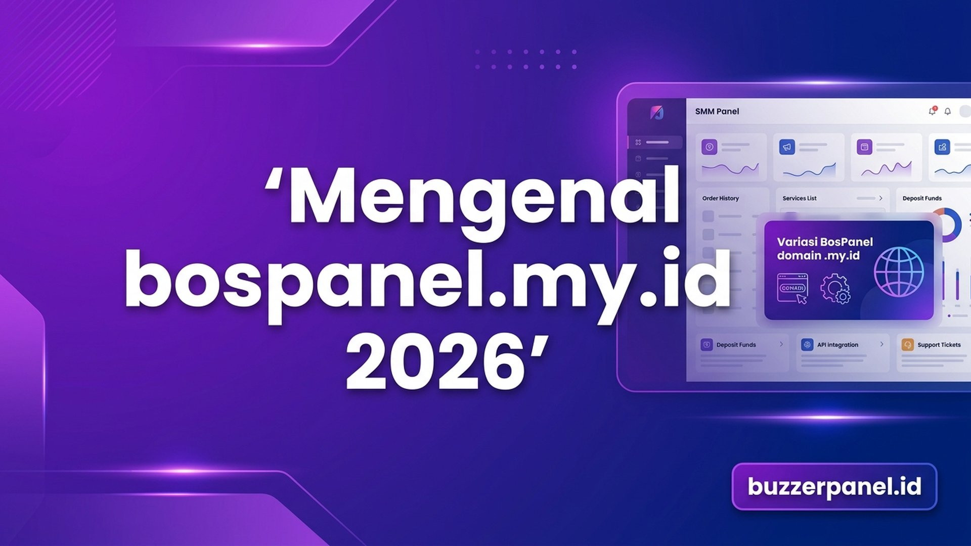 Mengenal bospanel.my.id: Profil Variasi BosPanel Domain .my.id 2026