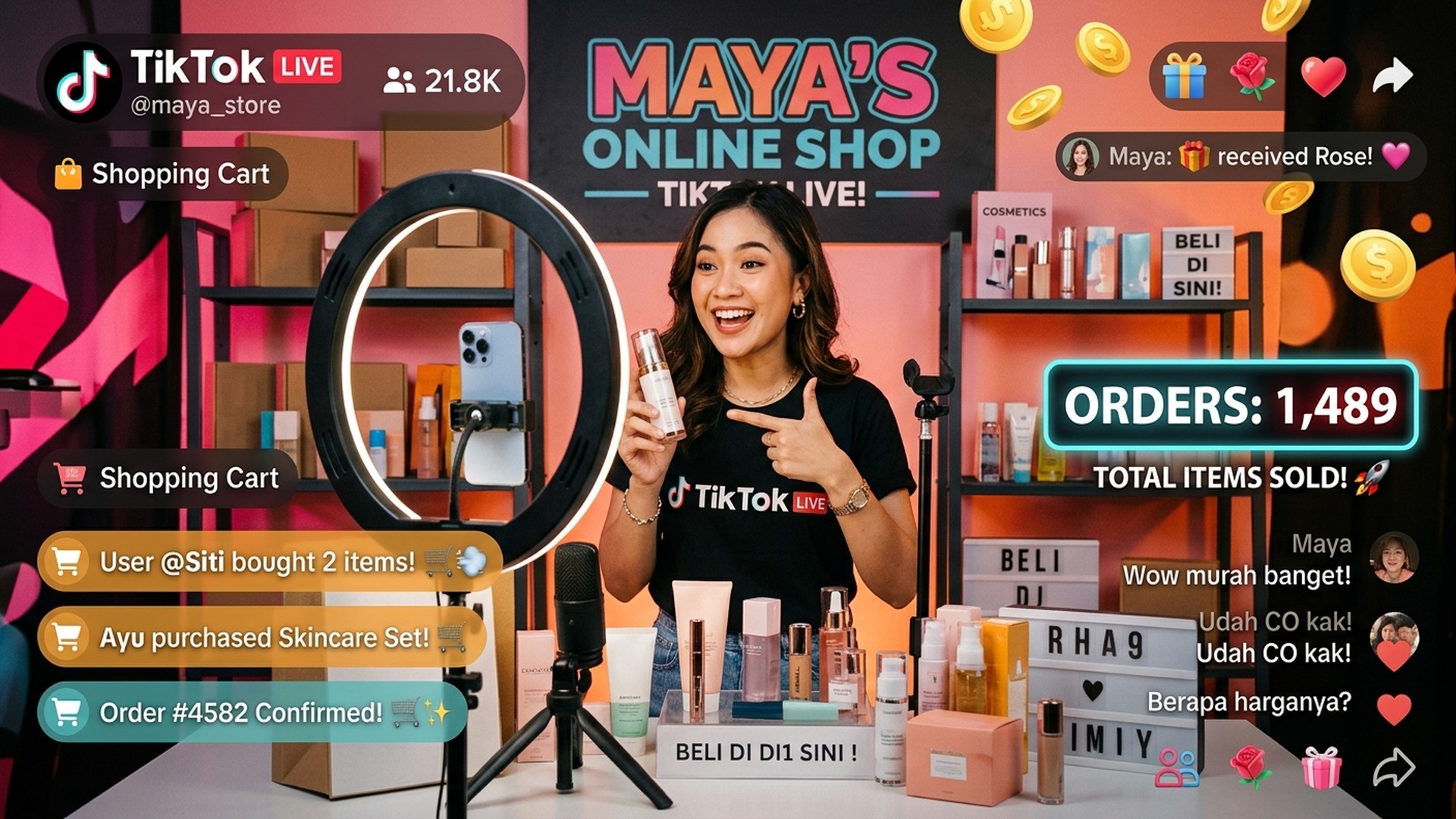 Cara Sukses Live TikTok Shop Penjualan Meningkat 2026: Panduan Seller