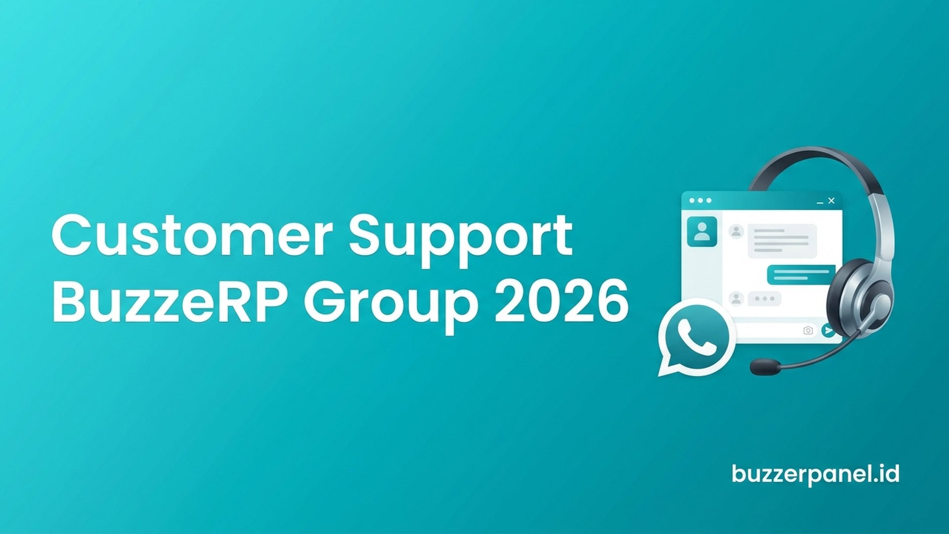 Customer Support di Brand BuzzerRP Group 2026: 5 Channel Tipikal