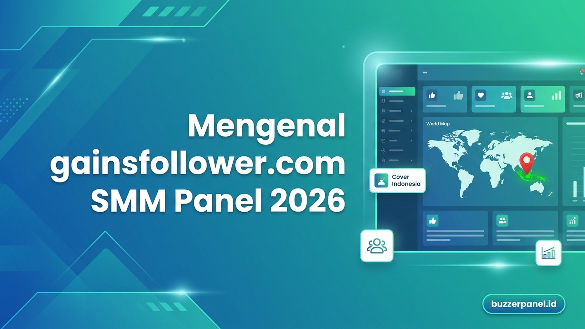Mengenal gainsfollower.com: Profil SMM Panel Cover Indonesia 2026