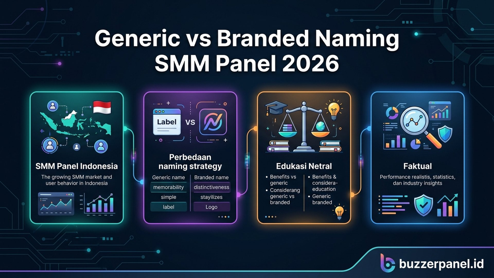 Tabel perbandingan generic vs branded naming
