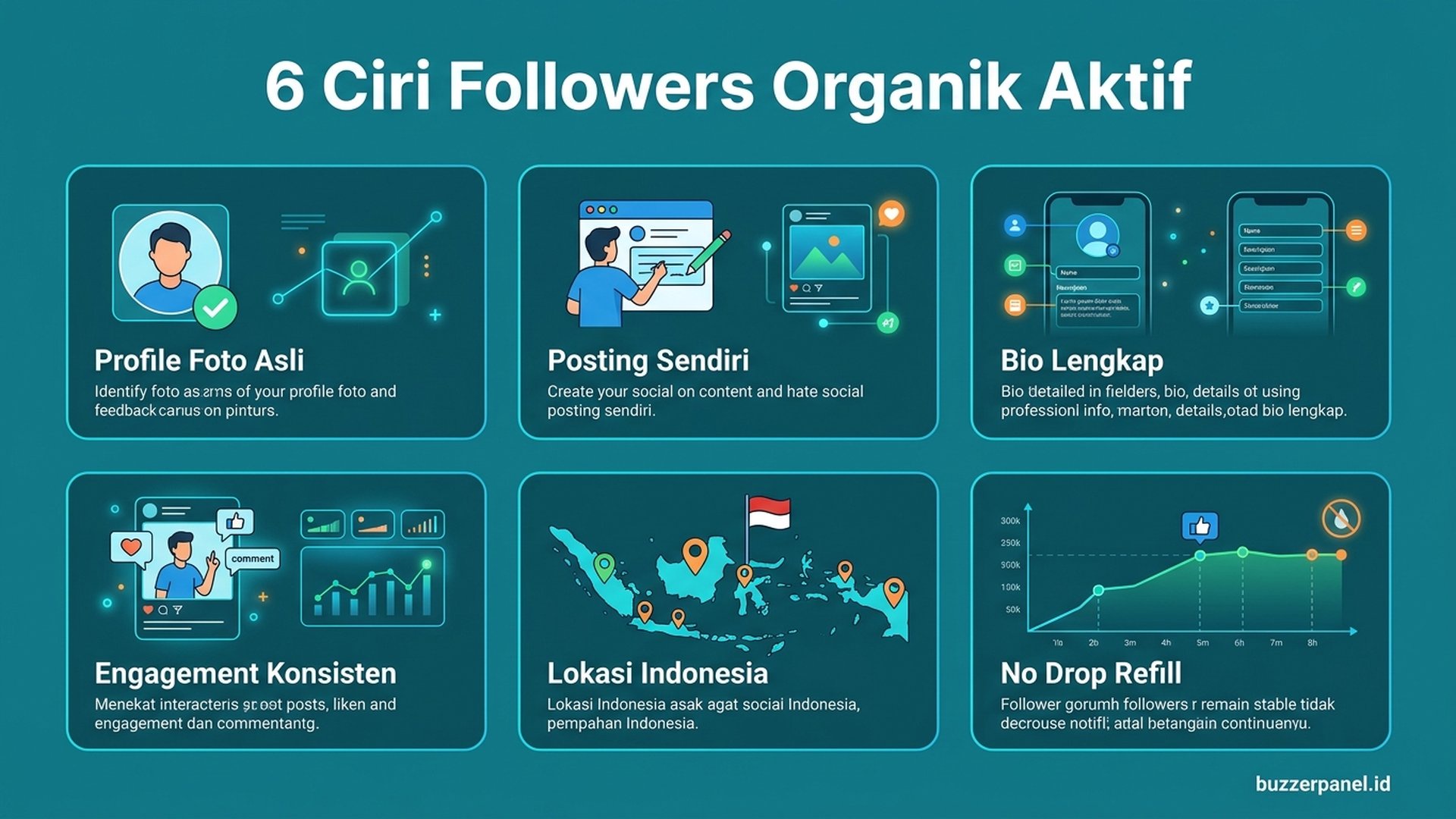 Followers TikTok aktif Indonesia booster organik