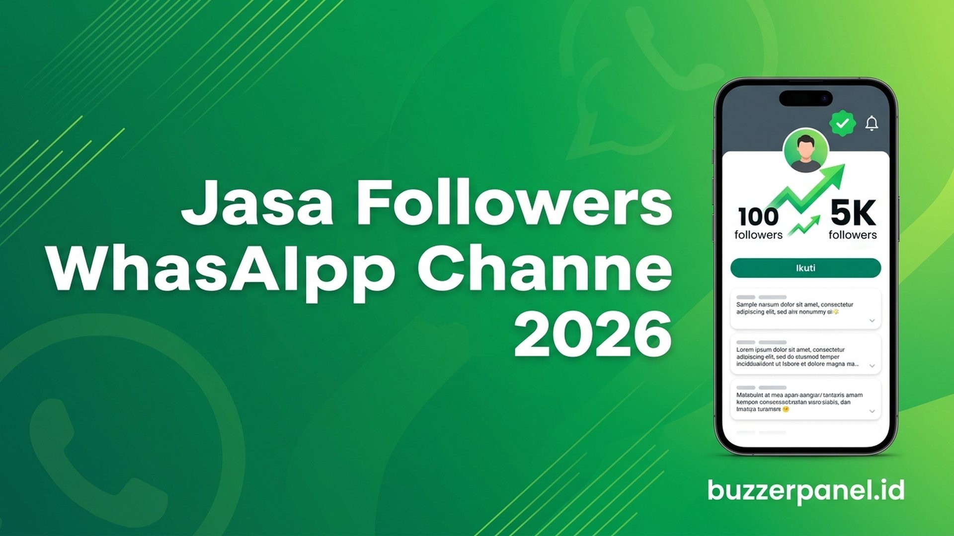 Jasa Followers WhatsApp Channel 2026: Discovery Tab & Verified Badge