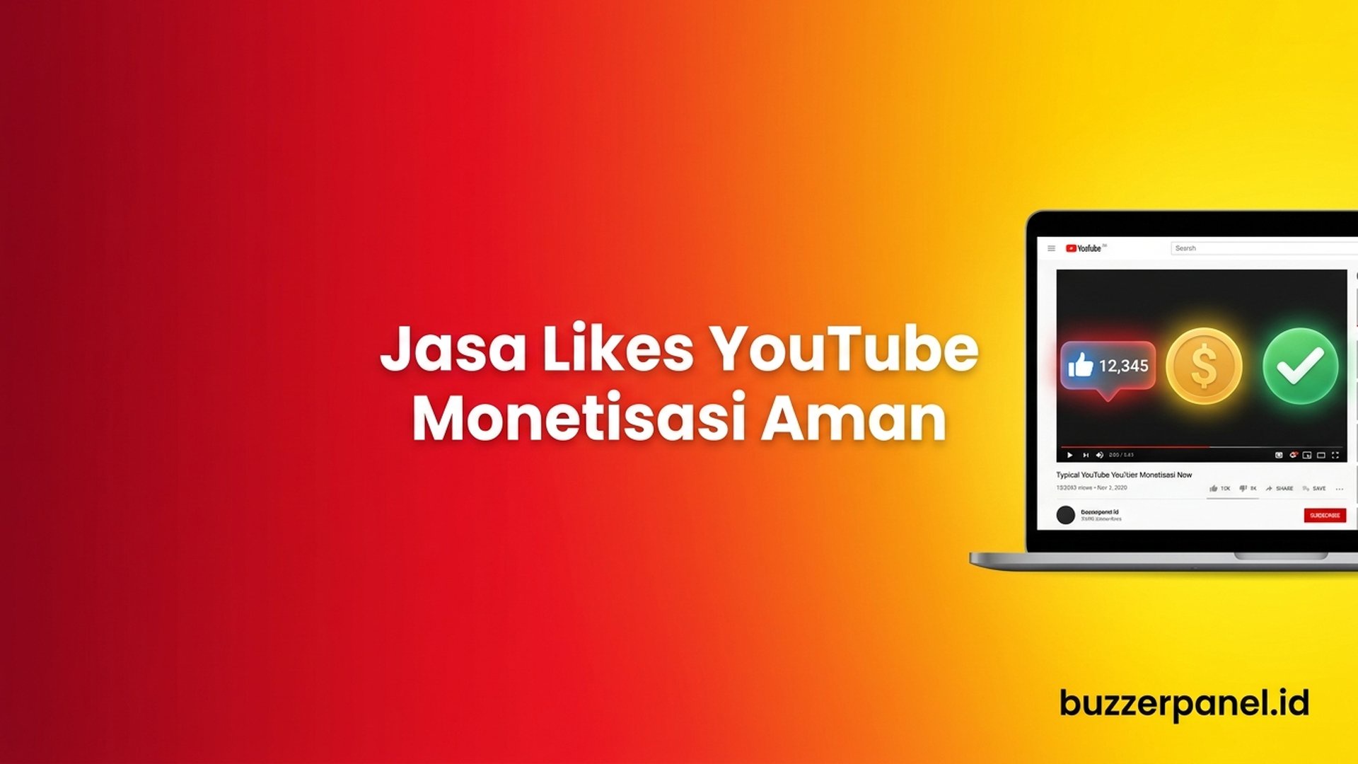 Jasa Likes YouTube Monetisasi Aman 2026: Tested Tidak Demonetize