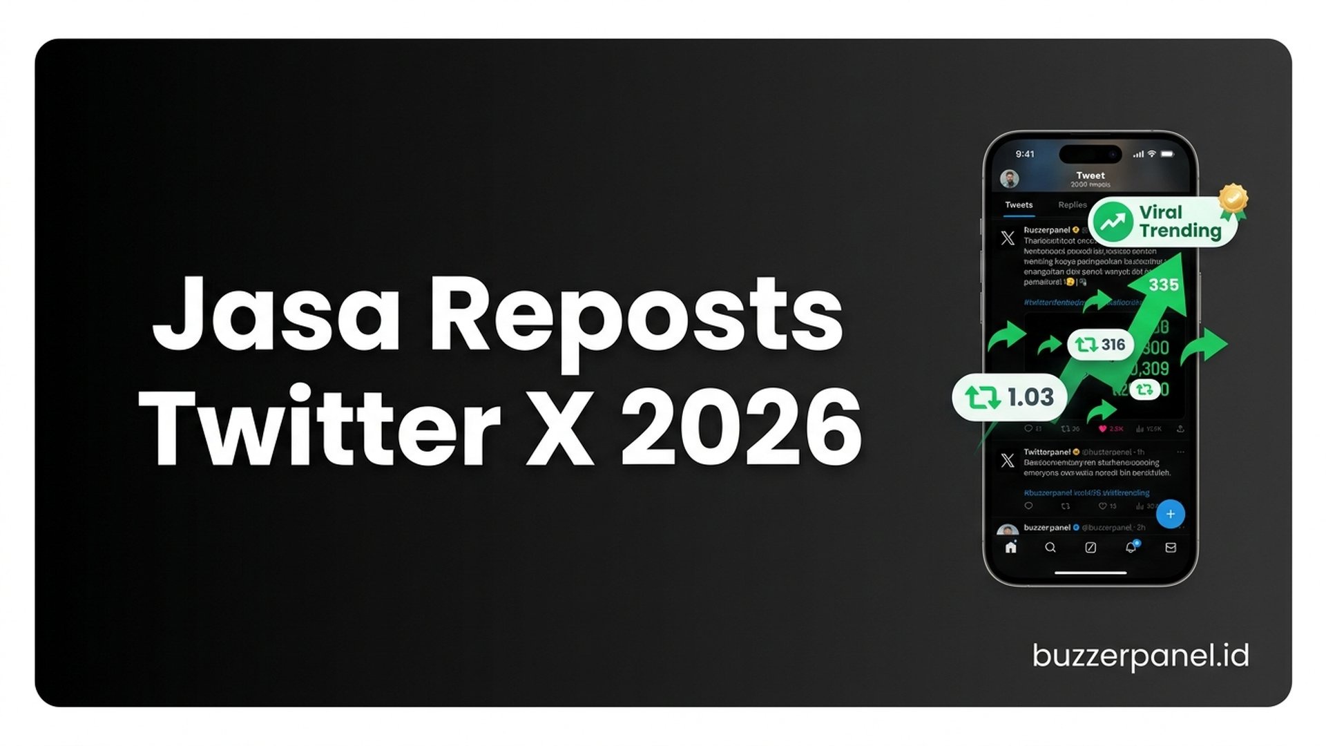 Jasa Reposts Twitter X Indonesia 2026: Trending Topic Push & Viral Velocity